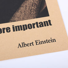 Load image into Gallery viewer, FREE Albert Einstein Poster  &quot; Imagination Is More Important Than Knowledge &quot;