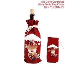 Load image into Gallery viewer, Christmas Wine Bottle Cover