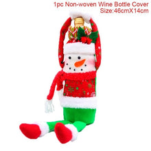 Load image into Gallery viewer, Christmas Wine Bottle Cover