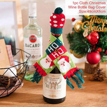 Load image into Gallery viewer, Christmas Wine Bottle Cover