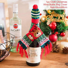 Load image into Gallery viewer, Christmas Wine Bottle Cover