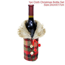 Load image into Gallery viewer, Christmas Wine Bottle Cover