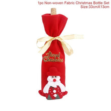 Load image into Gallery viewer, Christmas Wine Bottle Cover